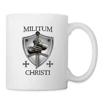 Templer + Militum Christi - Tasse - Weiß - Rechts