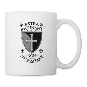 Crusader Shield + Astra Inclinant Nicht erforderlich - Tasse - Weiß - Rechts