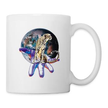 Guépard - Mug blanc - blanc - Droite