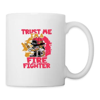 Firefighter firefighter firefighter - Mug - white - Right