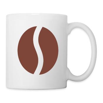 Café café café cadeau café café - Mug blanc - blanc - Droite