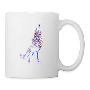 Wolf - Mug blanc - blanc - Droite