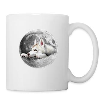 Wolf - Mug blanc - blanc - Droite