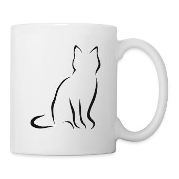 Cat Pet Animals Cat or Animal Kitten Cats - Mug - white - Right