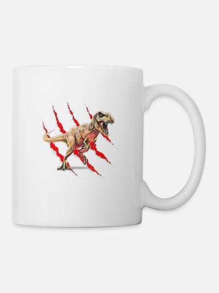 Tyrannosaurus Rex - Tasse - Weiß