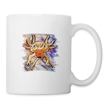Axolotl - Mug blanc - blanc - Droite