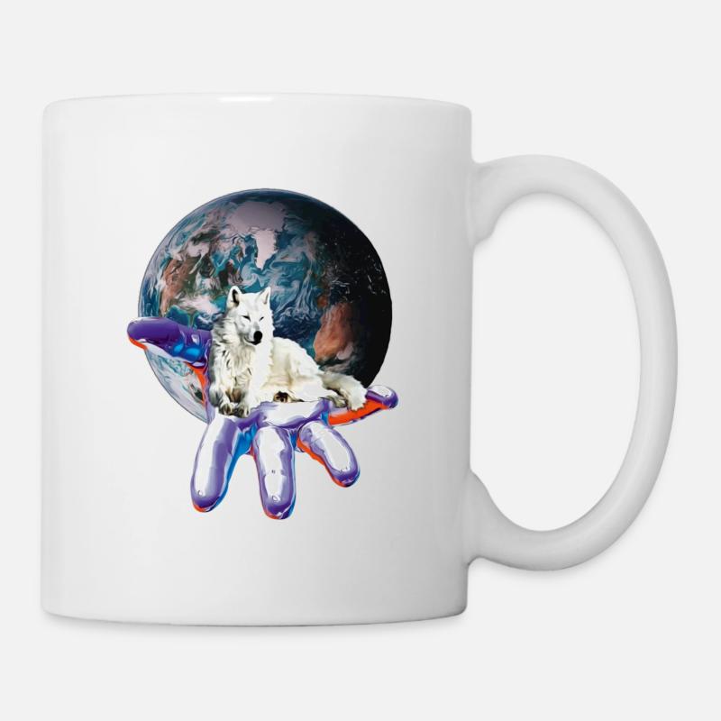 Wolf - Mug blanc - blanc