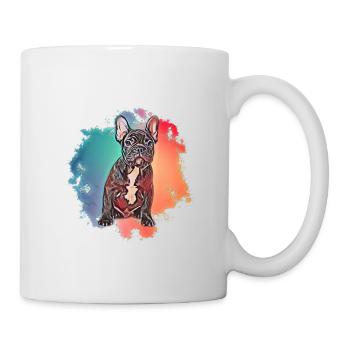 French Bulldog - Mug - white - Right