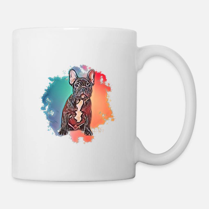 French Bulldog - Mug - white
