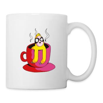 Sloth Coffee Fatigue Funny Lazy Coffee - Mug - white - Right