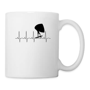 Wingfoiler Pulse Frequency - Mug - white - Right