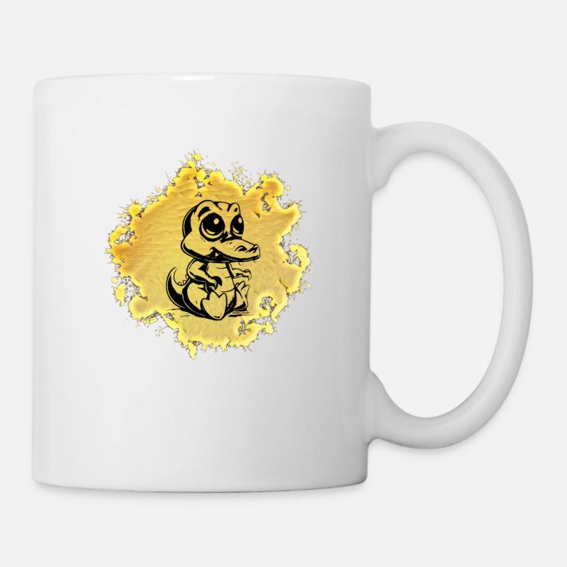 Crocodile - Mug blanc - blanc