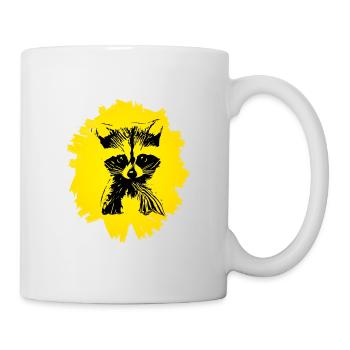 Rat de lavage - Mug blanc - blanc - Droite