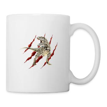 Tyrannosaurus Rex - Tasse - Weiß - Rechts