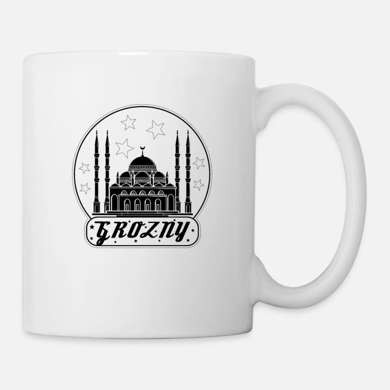Grozny Geschenk Tschetschenien Dagestan Chechen - Tasse - Weiß