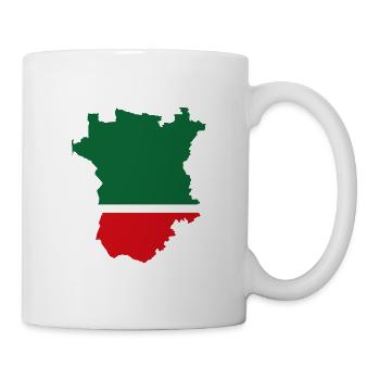 Tschetschenien Geschenk Grosny Chechen Dagestan - Tasse - Weiß - Rechts