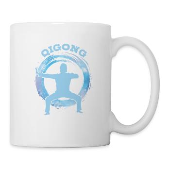 Kampfkunst Qigong - Tasse - Weiß - Rechts