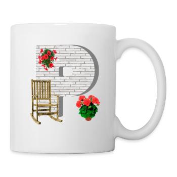 garden p - Mug - white - Right