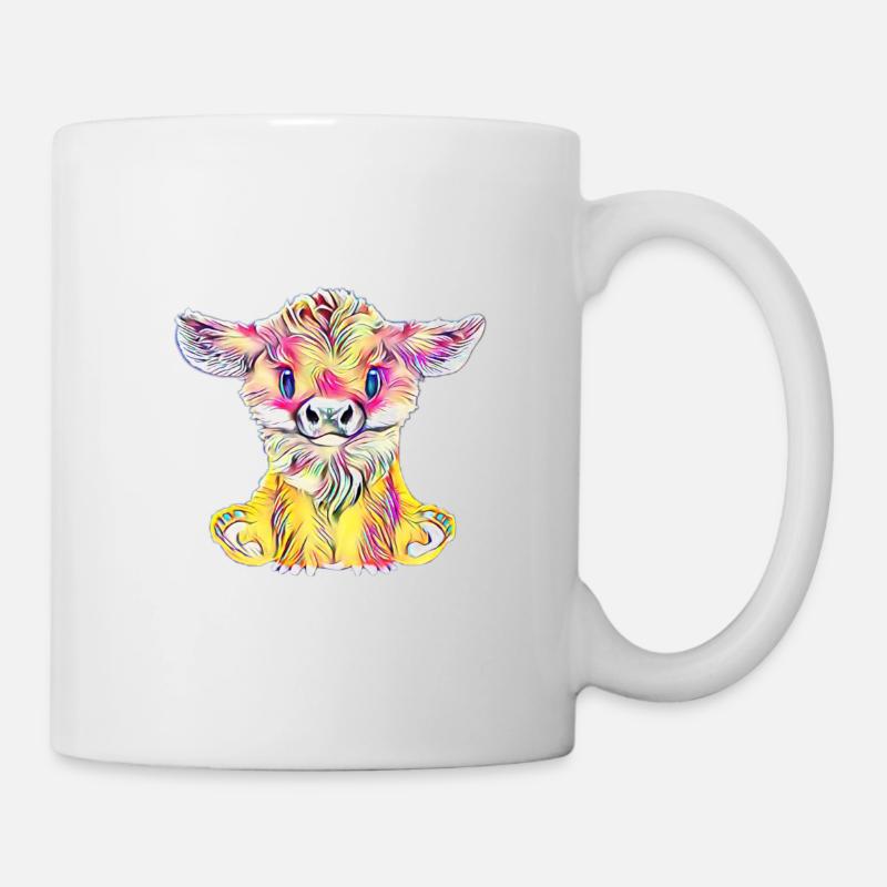 Kuh - Tasse - Weiß