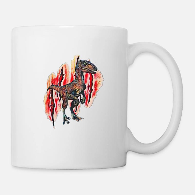 Velociraptor - Mug blanc - blanc