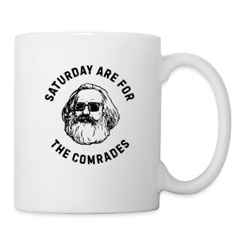 Comrades Gift Karl Marx Marxism Chemnitz - Mug - white - Right