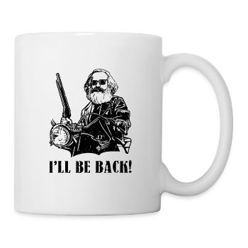 Je suis un cadeau de Karl Marx Marx Marxisme Chemnitz - Mug blanc - blanc - Droite