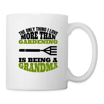 Jardin jardin grand-mère cadeau jardinier grand-mère - Mug blanc - blanc - Droite