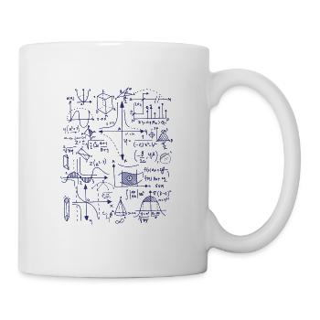 Physik Geschenk Spruch Atom Elektron Schule - Tasse - Weiß - Rechts