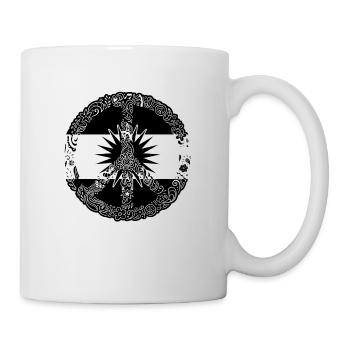 Kurdistan Heimat Kurdisch Kurde Geschenk - Tasse - Weiß - Rechts
