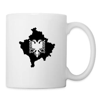 Albanien Balkan Tirana Kosovo Albaner Geschenk - Tasse - Weiß - Rechts