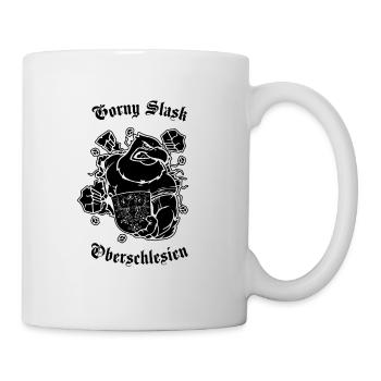 Gorny slask oberschlesien Geschenk Polen Heimat - Tasse - Weiß - Rechts