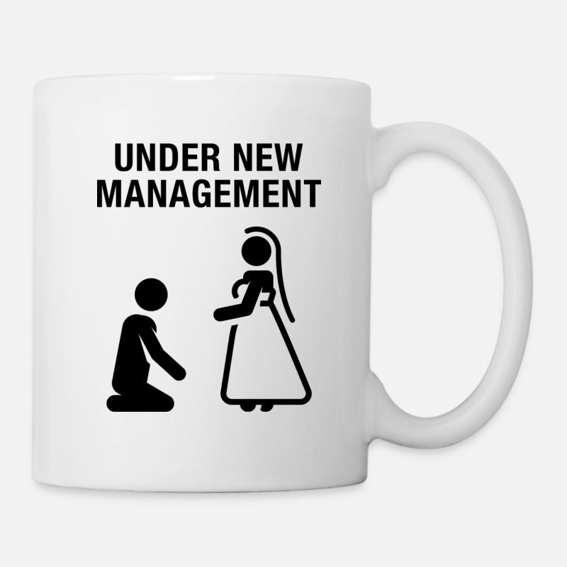 Sous nouvelle direction - Mug blanc - blanc
