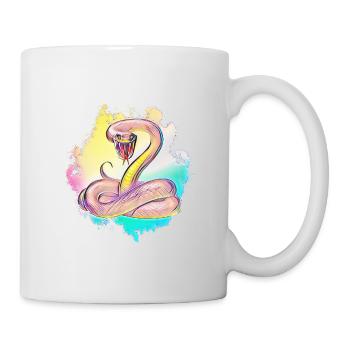 Serpent - Mug blanc - blanc - Droite