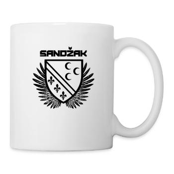 Sandžak Geschenk Balkan Jugoslawien SFRJ Jugo - Tasse - Weiß - Rechts