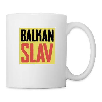 Balkan slav Geschenk Jugoslawien SFRJ Jugo - Tasse - Weiß - Rechts