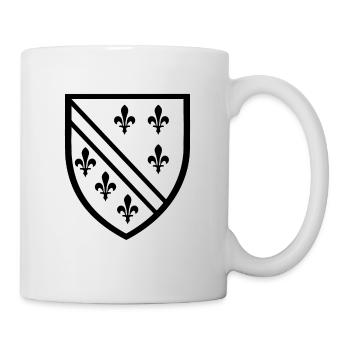 Wappen Geschenk Sarajevo Jugoslawien Jugo - Tasse - Weiß - Rechts