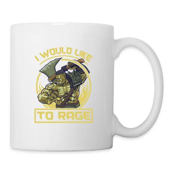 I would like to rage rpg funny , Rpg, Gaming - Mug - white - Right