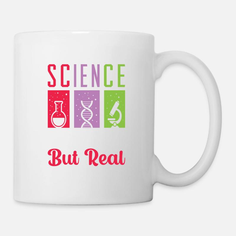 Science like magic but real shirt, Science, Magic - Tasse - Weiß
