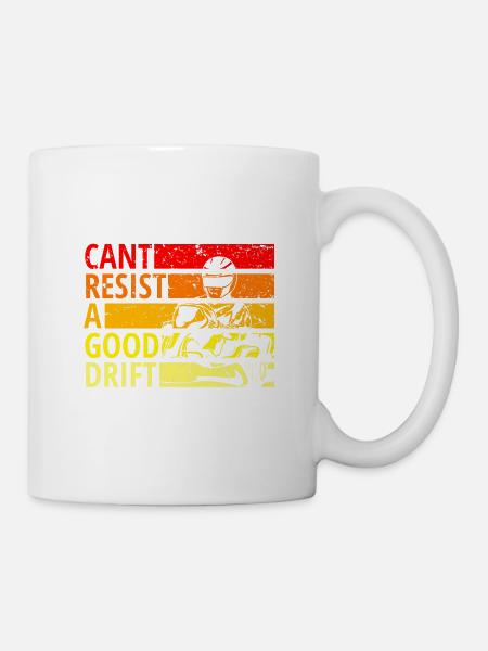 Cant resist a drift, Drift, Drive - Tasse - Weiß