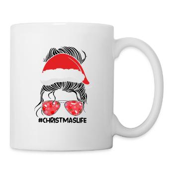 Cadeau de Noël femme - Mug blanc - blanc - Droite