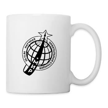 Mir orbital station cadeau Spoutnik Russie - Mug blanc - blanc - Droite