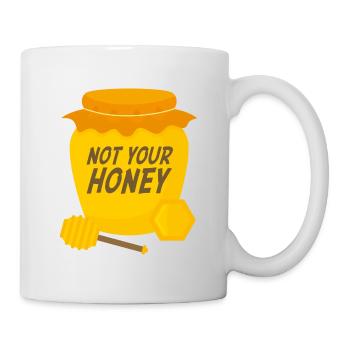 Pas votre miel - Mug blanc - blanc - Droite