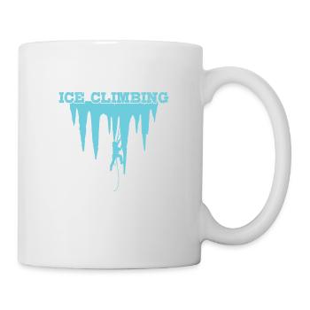 Escalade sur glace Sports extrêmes Escalade sur glace - Mug blanc - blanc - Droite