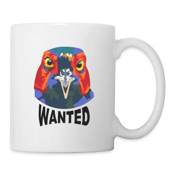 Fasan Jagd Wanted - Tasse - Weiß - Rechts