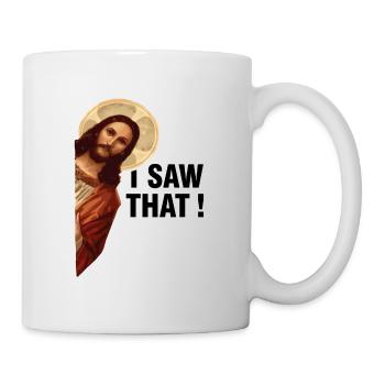 I saw that Jesus Christ - Mug - white - Right