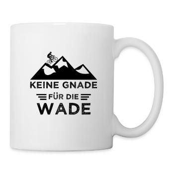 Fahrrad Berge Keine Gnade für die Wade - Tasse - Weiß - Rechts