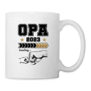 Opa Loading 2023 - Tasse - Weiß - Rechts