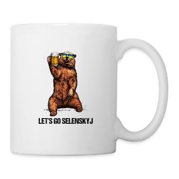 Let's Go Zelenskyi Stand With Ukraine - Mug - white - Right