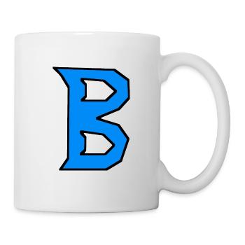 B - Just a letter! - by YoshiArt - Mug - white - Right