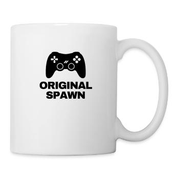 Original Spawn Gaming Spruch für Mutter und Vater - Tasse - Weiß - Rechts